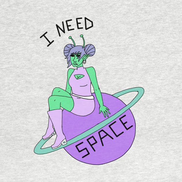 I Need Space by Pink_lil_Ghost